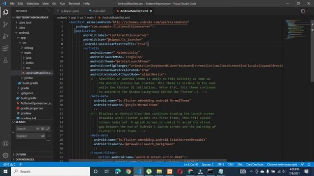 flutter app with json server смотреть онлайн