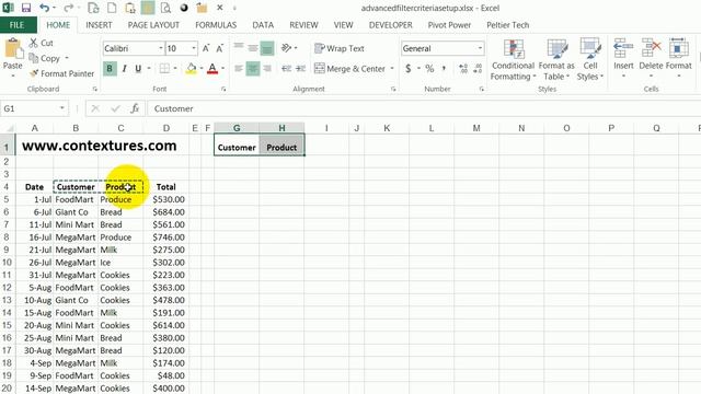 How to Set Up an Excel Advanced Filter смотреть онлайн