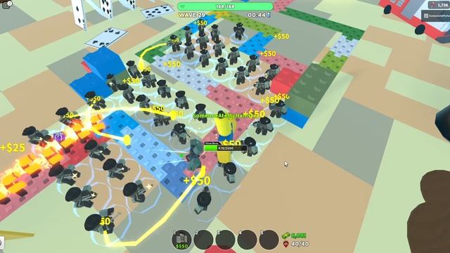 Cowboy Only in Solo Molten Mode│Roblox Tower Defense Simulator смотреть онлайн