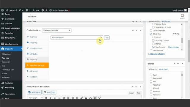 How To Add A Variable Product in WooCommerce | Different Price | variable product смотреть онлайн