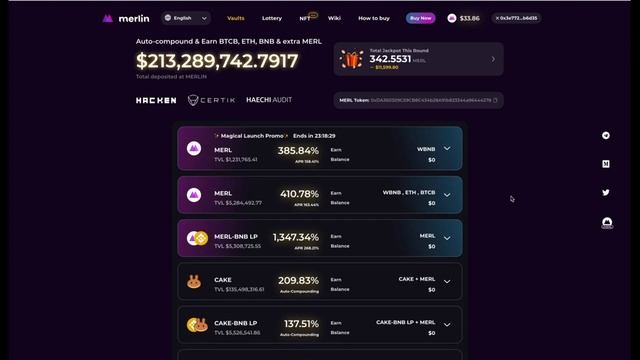 Merlin Lab - Все о фарминге и анализ цены — ОБЗОР смотреть онлайн