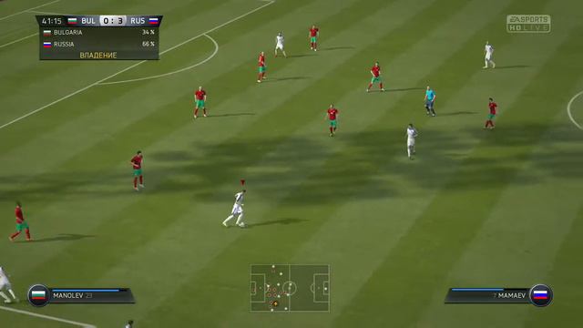 FIFA 15 россия-болгария 6-0 xbox one смотреть онлайн