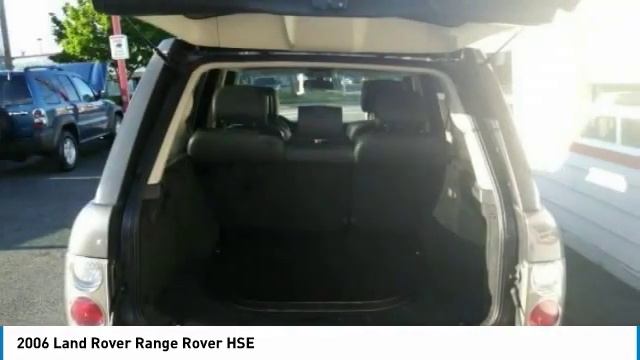 2006 Land Rover Range Rover Lynwood WA 29849 смотреть онлайн