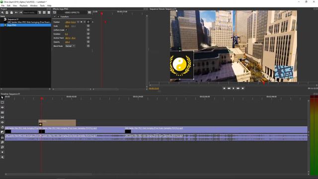 How To Move Image in Olive Video Editor (Animation) смотреть онлайн