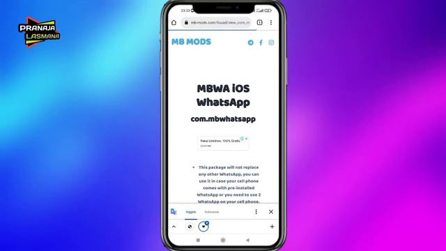 NEW UPDATE VERSI TERBARU MB WHATSAPP IOS V9.11 смотреть онлайн