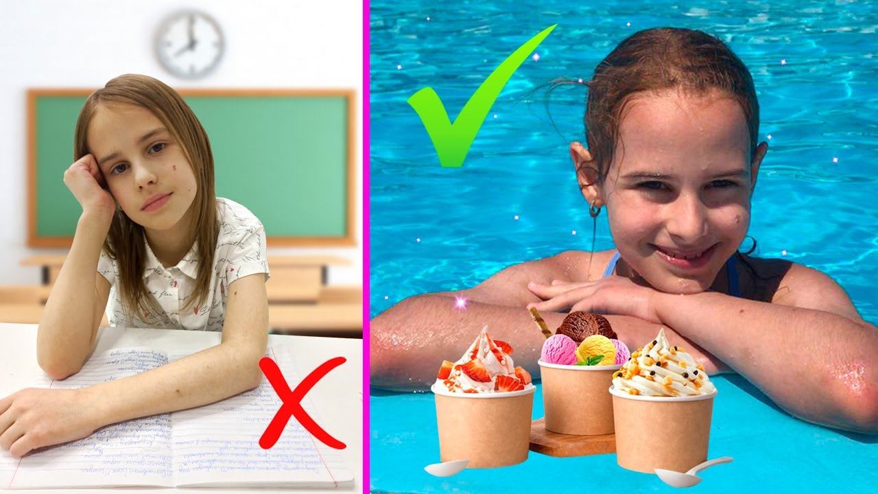 Надоела Школа - Вернулись В ЛЕТО / Alinka Malinka TV смотреть онлайн