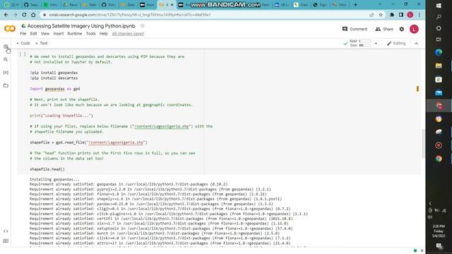 Accessing Satellite Imagery using Python. смотреть онлайн