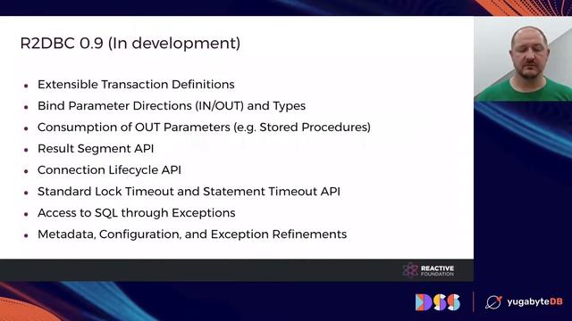 DSS 2021 | On the Way to R2DBC 1.0 смотреть онлайн