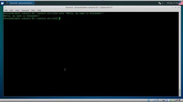 Bash скрипты 21. Дополнительные возможности утилиты echo.