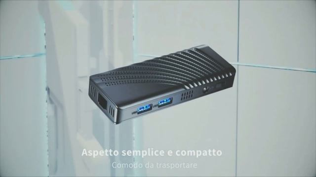 NiPoGi Mini PC Stick Windows 10 Pro Celeron J4125 fino a 2,7 GHz 6 GB RAM/128 GB ROM Micro Computer смотреть онлайн