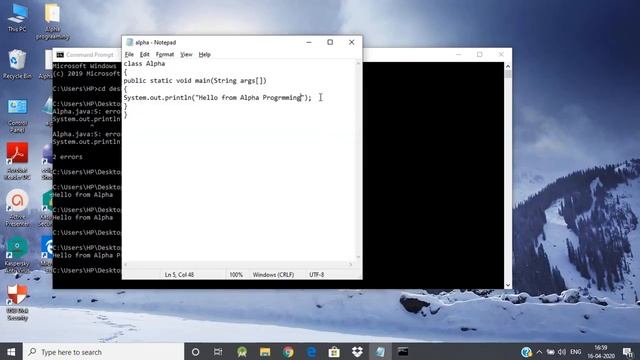 Step by Step Demo of First JAVA Program in Hindi By : Anu Monga смотреть онлайн