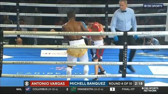 Antonio Vargas(15-1, 8 KOs) - Michell Bankes(20-2, 14 KOs) Весь бой смотреть онлайн