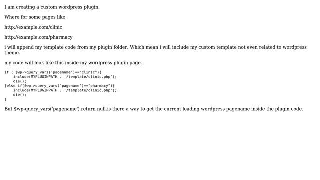 Wordpress: How to get current page name in my wordpress plugin? смотреть онлайн