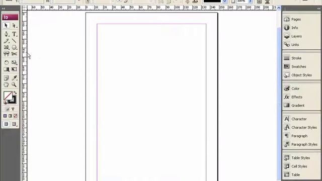 Импорт изображений и помещение их во фреймы в Adobe InDesign смотреть онлайн