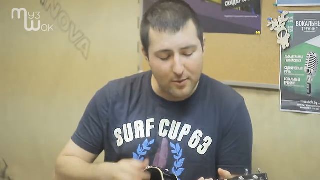 Рок-н-ролл этой ночи в исполнении Е. Квартального. Уроки укулеле в Минске смотреть онлайн