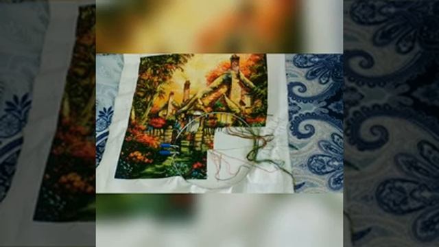 ВЫШИВКА КРЕСТИКОМ: ОТЧЁТ НЕДЕЛЯ 13 в вышивальной игре #вышитьвсе2020 смотреть онлайн