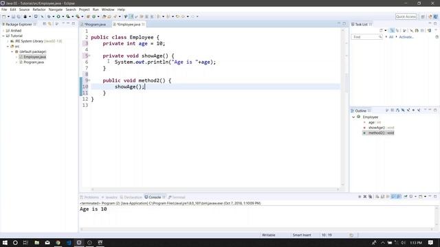 22. Private VS Public - Programming with Java in Sinhala смотреть онлайн