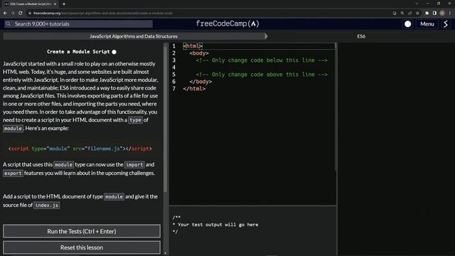JavaScript ES6 20: Create a Module Script | FreeCodeCamp смотреть онлайн
