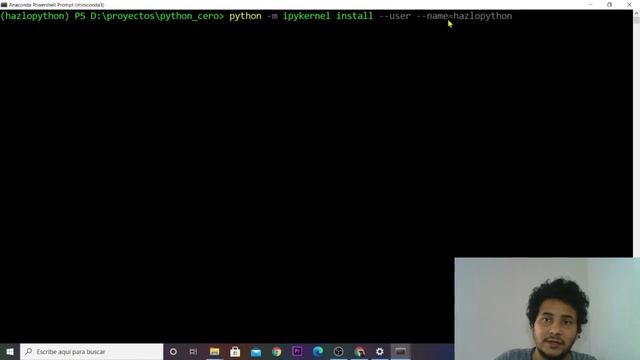 Python desde cero 2 - Jupyter Notebooks: instalación y configuración en Windows смотреть онлайн