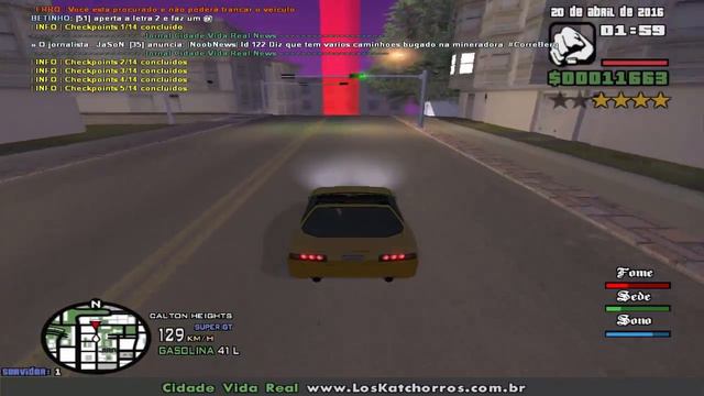 GTA SAN ANDREAS RPG TIRANDO A CARTEIRA - Cidade Vida Real смотреть онлайн