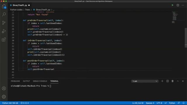 PostOrder Traversal Binary Tree Python List Data Structures and Algorithms in Python 720p смотреть онлайн