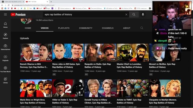 I watched one Epic Rap Battle from every season смотреть онлайн