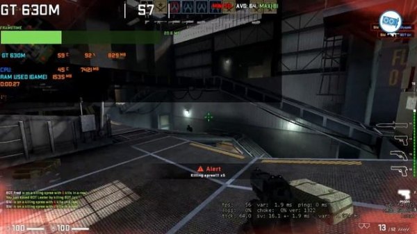 ?Nvidia GT 630M in 25 games | 2021-2024