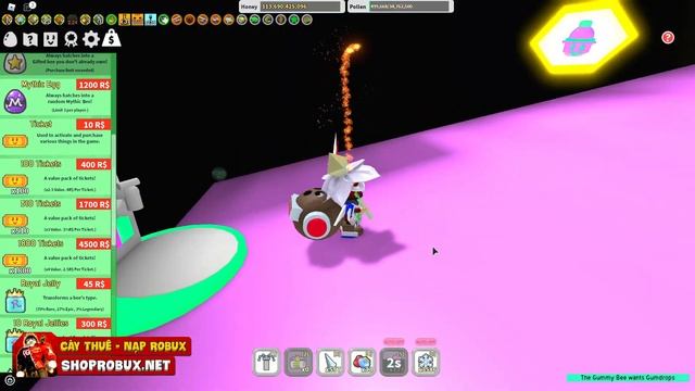 Cuối Cùng Cũng Đã Thay Được Giày Gummy Boots Trong Bee Swarm Simulator! (Roblox) смотреть онлайн
