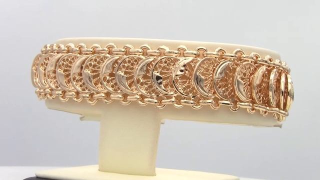 Браслет Fallon jewelry Арт. Б571 под золото бижутерия купить в интернет-магазине N-Jewel смотреть онлайн