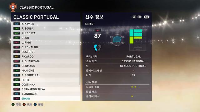 PES2021 CLASSIC NT 90% real face смотреть онлайн