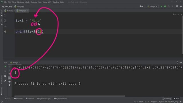 PYTHON for Beginners - Working with Strings смотреть онлайн