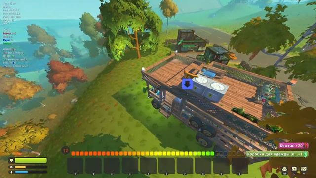 2 Хиппи Скитаются по Карте #2  Fant Mod -Scrap Mechanic, скрап механик СОЛО!!! #scrapmechanic