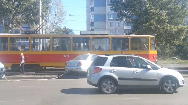 Барнаульский трамвай Mitsubishi смотреть онлайн