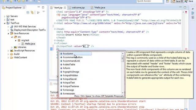 Part 3 - JavaServer Faces 2.0 (Arabic) смотреть онлайн