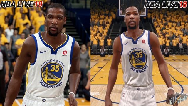 NBA Live 19 vs NBA Live 18 Graphics Comparison смотреть онлайн
