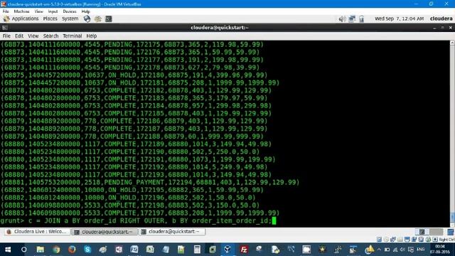 RIGHT OUTER JOIN and FULL OUTER JOIN Operations in PIG Relation from Hive using HCatalog смотреть онлайн