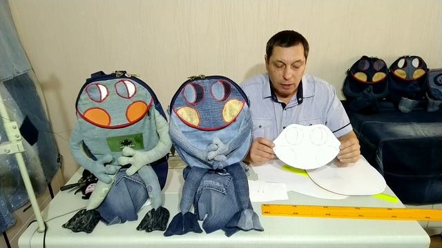 Обзор выкройка+набор для рукоделия сумка рюкзак лягушка смотреть онлайн