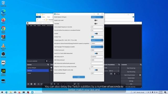 Add Live Subtitles and Translation to your Livestreams! (OpenAI's Whisper AI) смотреть онлайн