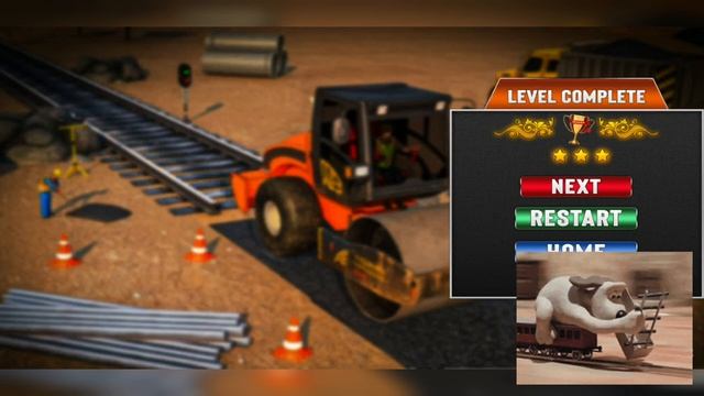 Construction simulator 3D_Train_android review games смотреть онлайн
