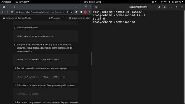 Como Instalar e Como Configurar o Servidor Samba? смотреть онлайн