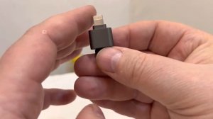 OTG картридер для iPhone.