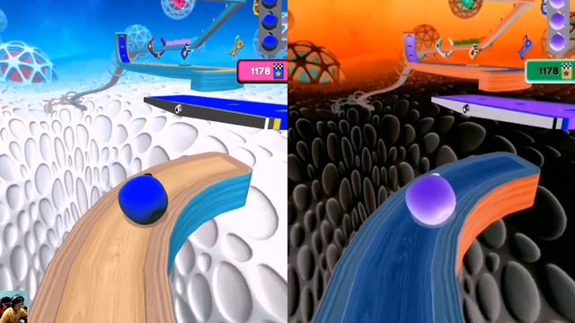 Going Balls Game Vs Video Reverse SpeedRun Gameplay Level 1000 смотреть онлайн