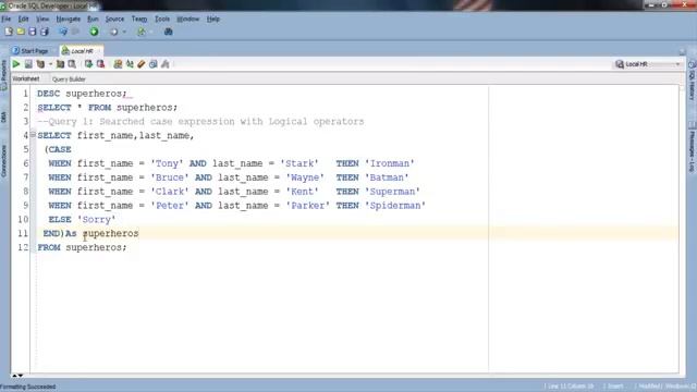 SQL tutorial 50 CASE Searched Case Expression In Oracle смотреть онлайн