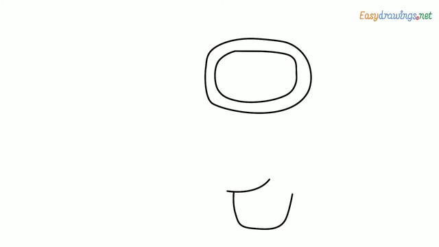 How to draw Among Us step by step for beginners | Among us Drawing | Among us Game смотреть онлайн