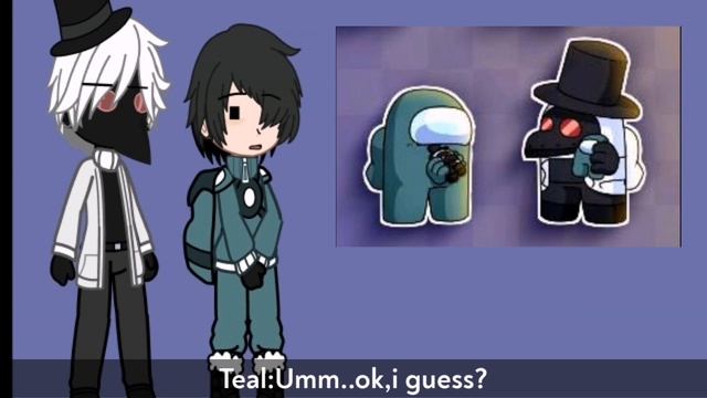 Rodamrix characters react to ships // Rodamrix Among Us // GC смотреть онлайн