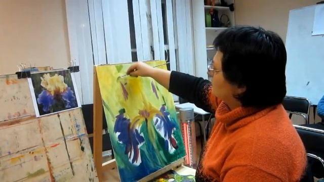 Курсы рисования в учебном центре "Гений" смотреть онлайн