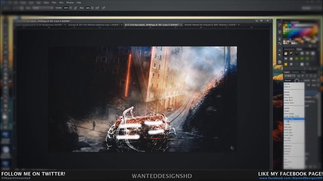 Speed Art: 'SoaR Sniping BG + PSD' (Photoshop CS6) смотреть онлайн