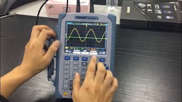 Hantek DSO8060手持示波器使用教程 смотреть онлайн