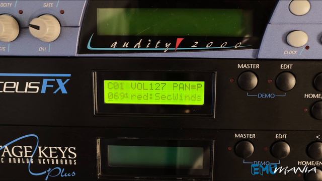 E-MU PROTEUS FX - BANK 1 PRESET DEMO смотреть онлайн