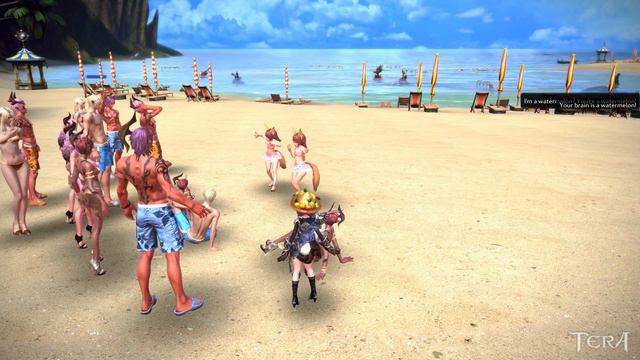 [Tera] Elin Beach Dance смотреть онлайн